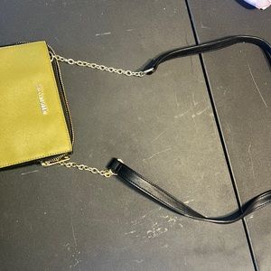 Green and Black Mini Crossbody bag